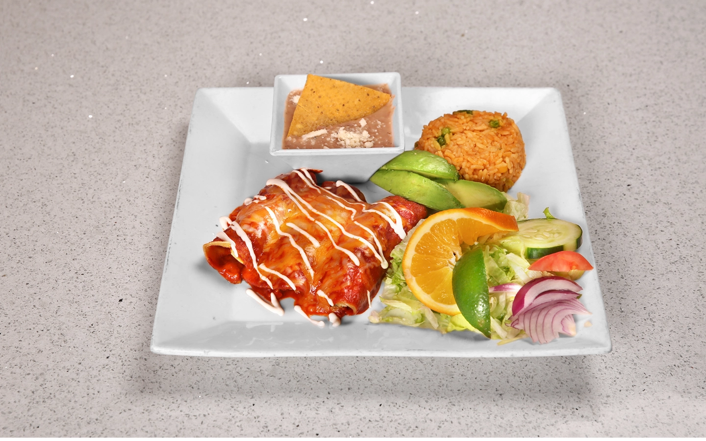 Enchiladas Rojas